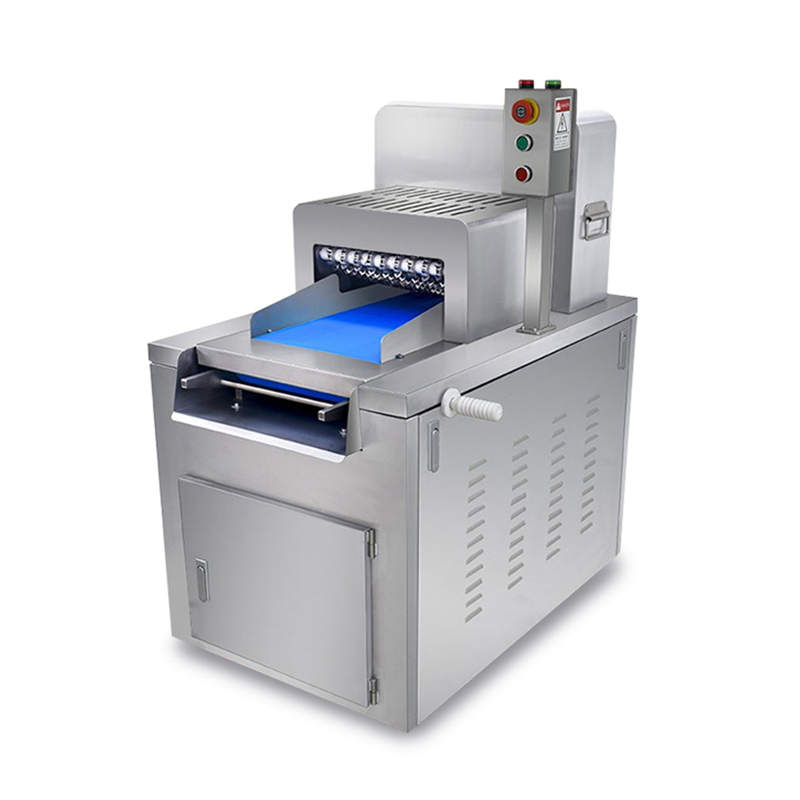 เครื่องหั่นเนื้อแช่แข็งเชิงพาณิชย์แบบสองมิติ-อุปกรณ์หั่นเนื้ออัตโนมัติสแตนเลส